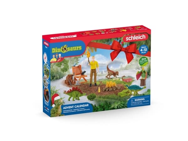 Schleich Dinosaurs Julekalender - 24 låger
