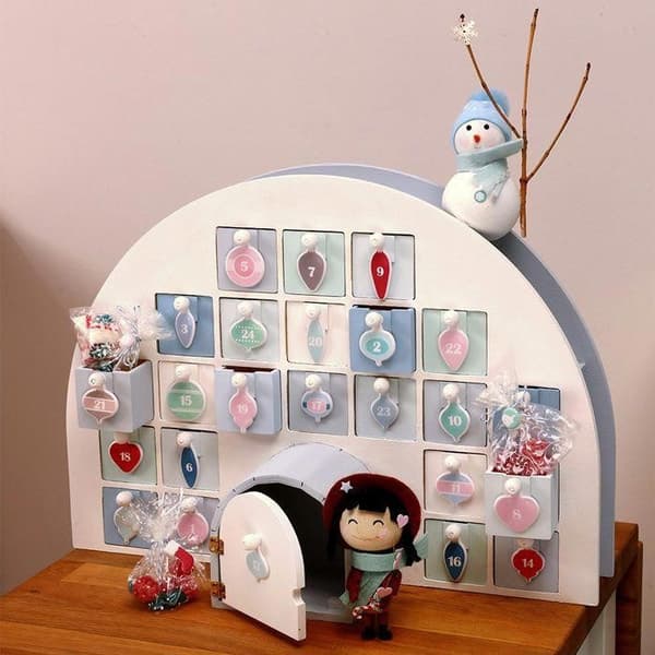 Igloo adventskalender - ARTEMIO Beige - Blandat - Från 5 år