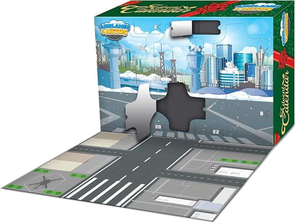 Advent Calendars 2022 Lelu lapsille, autot ja lentokoneet / Autot lentokoneet