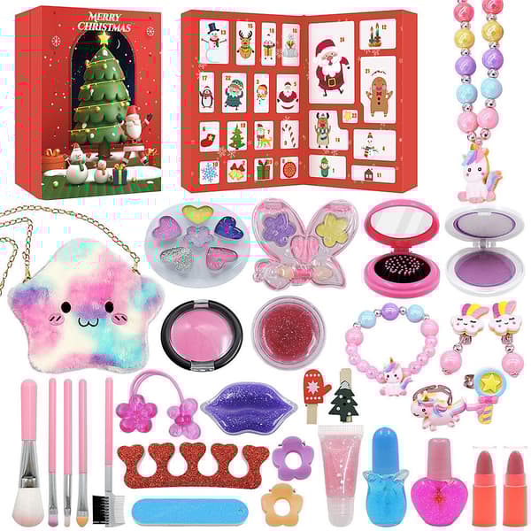 Julekalender Sminke - Adventskalender med Lekesminke