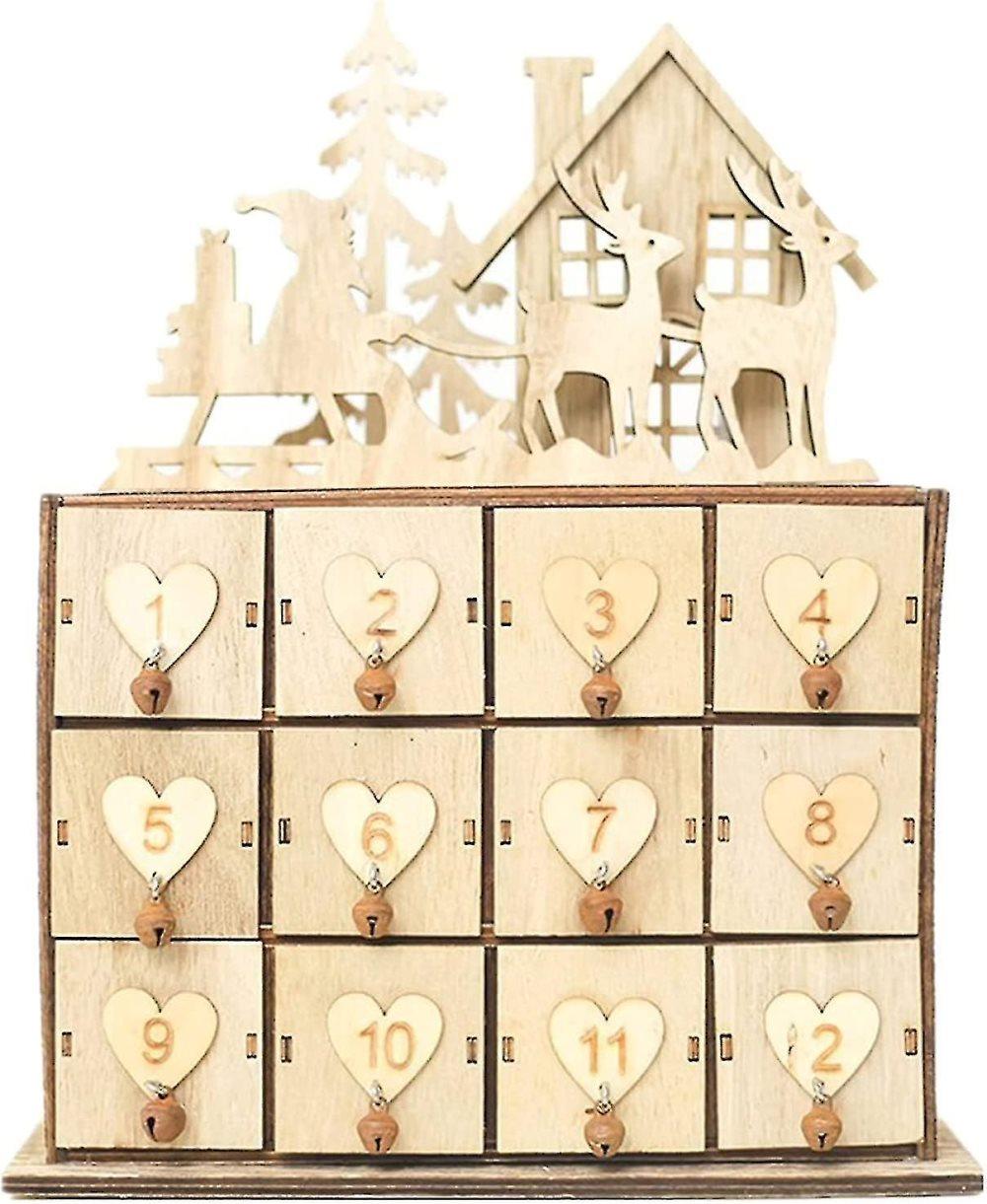 Jul adventskalender förvaringsbox