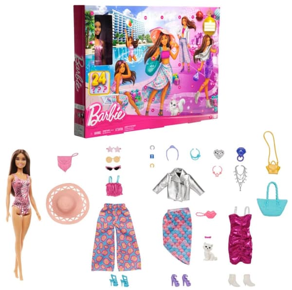 Barbie Fashionistas Advent Calendar 2023