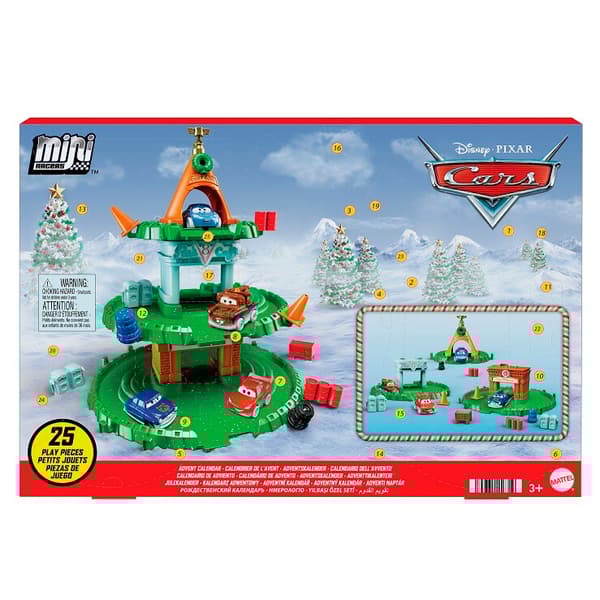 Disney Pixar Cars Mini Racers Julekalender 2023