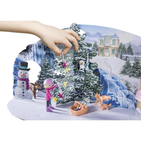 PLAYMOBIL 71345 Adventskalender - Ridsport - Julens magi - 24 överraskningar att upptäcka i väntan på julen
