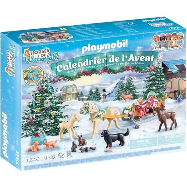 PLAYMOBIL Adventskalender - Ridsport - Julens magi - 24 överraskningar