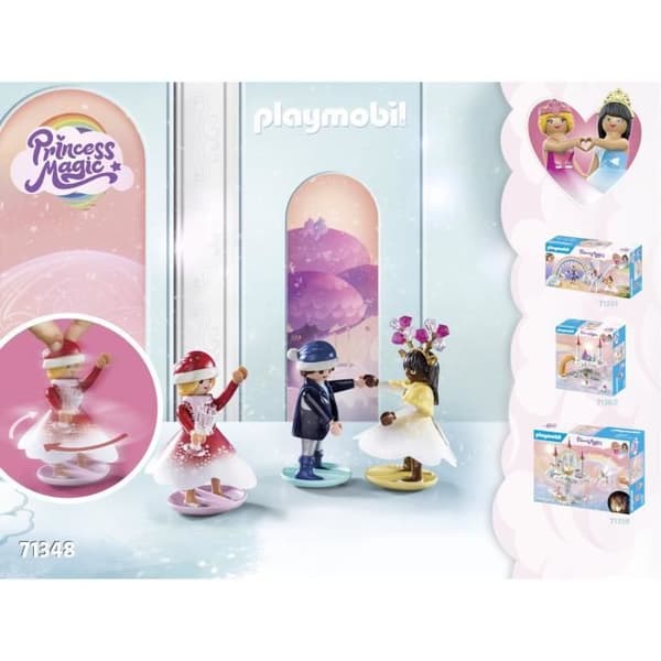 PLAYMOBIL Adventskalender - Regnbåge - Julens magi - 24 lådor att öppna
