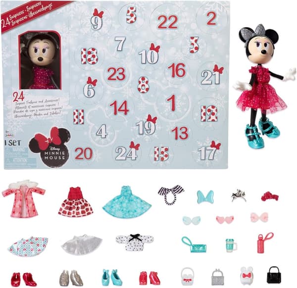 Disney Minnie Mouse Modedukke Julekalender 2023
