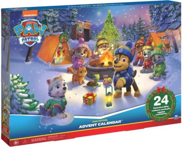 PAW Patrol 2022 Advent Calendar, Kirja, Vapaasti seisova, Monivärinen