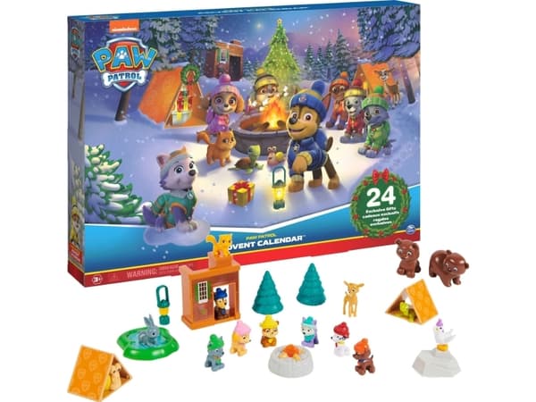 PAW Patrol 2022 Advent Calendar, Kirja, Vapaasti seisova, Monivärinen