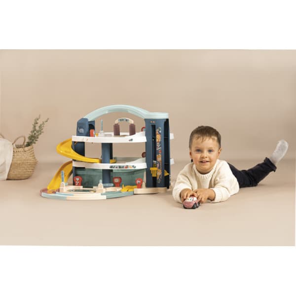 Liten Smoby Stor-parkeringshall