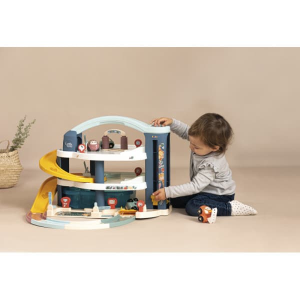 Liten Smoby Stor-parkeringshall