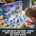 Miniatyrbild 5 av 6: LEGO® Star Wars adventskalender 75366 - 24 julklappar inklusive 9 karaktärer och 10 fordonsleksaker