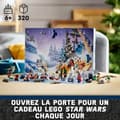Miniatyrbild 6 av 6: LEGO® Star Wars adventskalender 75366 - 24 julklappar inklusive 9 karaktärer och 10 fordonsleksaker