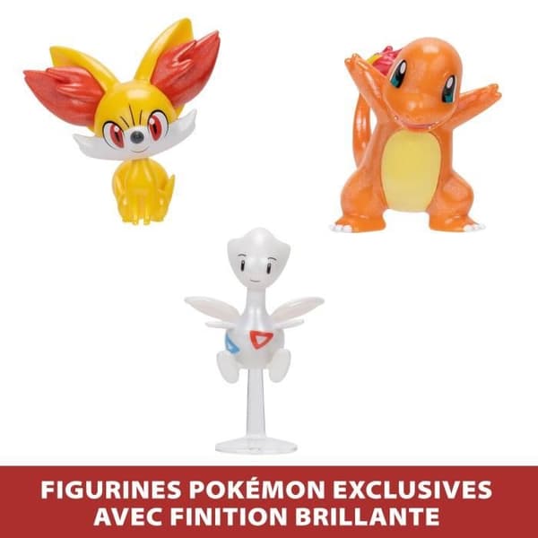 Pokémon adventskalender - BANDAI - 24 nya figurer - För barn från 4 år - Slumpmässiga figurer
