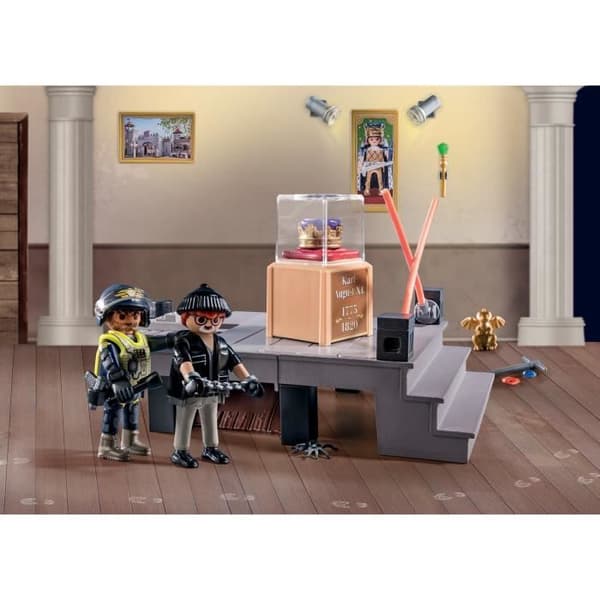 PLAYMOBIL Adventskalender - Polis - Julens magi - 24 lådor att öppna