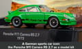 Miniatyrbillede 4 af 10: Porsche 911 Carrera RS adventskalender
