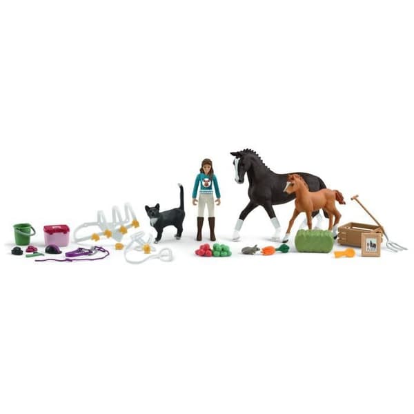 Hästklubbens adventskalender, SCHLEICH 99092 Club, 24 superöverraskningar för hästfantaster