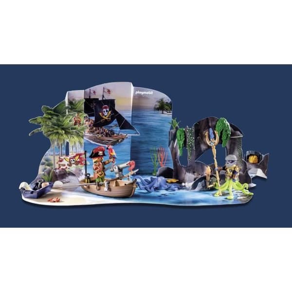 PLAYMOBIL - 71636 - Pirat adventskalender