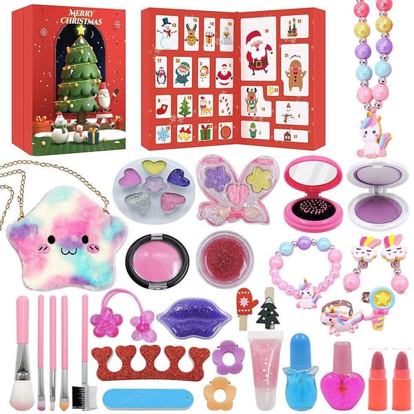 Julkalender Smink - Adventskalender med Leksakssmink