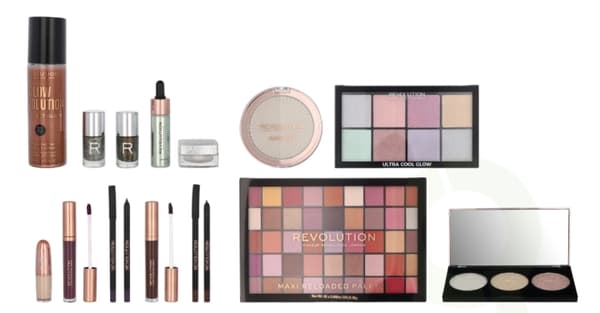 Makeup Revolution Adventskalender Limited Edition 12 deler 12 stk