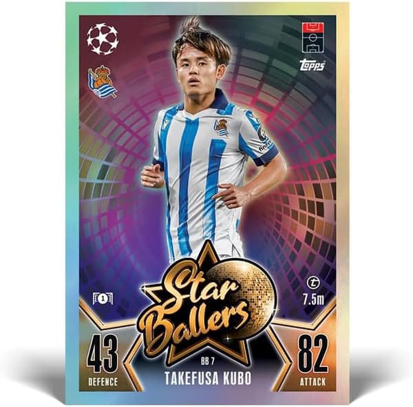 Uppdaterat Mega Multipack #4 - Innehåller 16 nya Star Ballers-kort och ett exklusivt Star Ballers Jude Bellingham Limited Edition-kort!