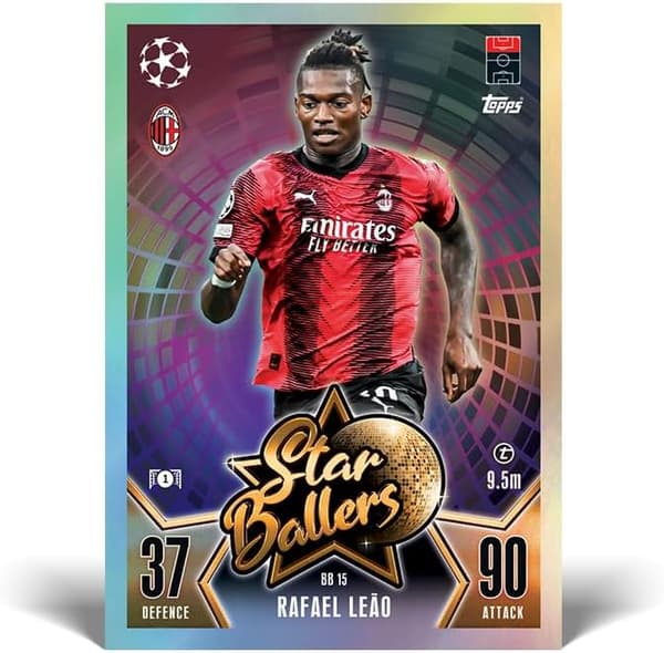 Uppdaterat Mega Multipack #4 - Innehåller 16 nya Star Ballers-kort och ett exklusivt Star Ballers Jude Bellingham Limited Edition-kort!