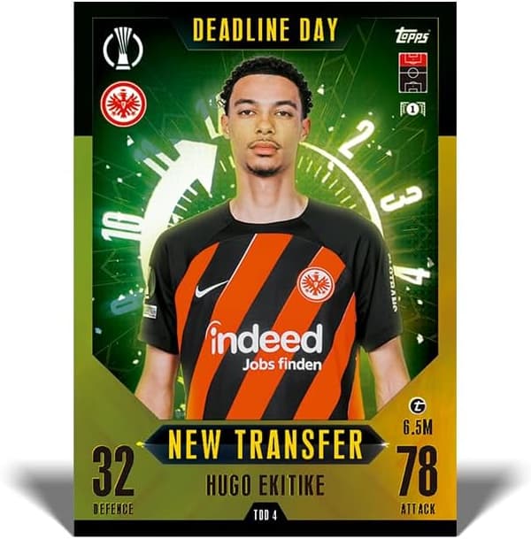 Matchattax Extra 2024, Transfer Update Edition Multipack - 49 kort inklusive 16 nya överföringar, 8 överföringar på utgångsdagen & 1 Transfer Power