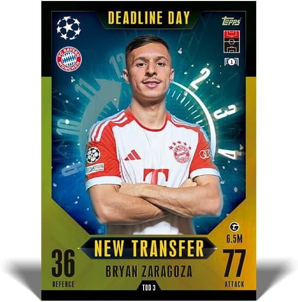 Matchattax Extra 2024, Transfer Update Edition Multipack - 49 kort inklusive 16 nya överföringar, 8 överföringar på utgångsdagen & 1 Transfer Power