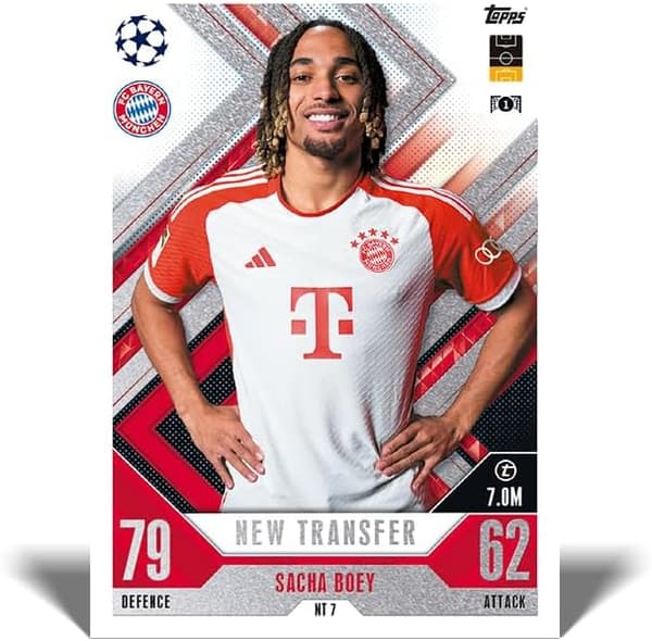 Matchattax Extra 2024, Transfer Update Edition Multipack - 49 kort inklusive 16 nya överföringar, 8 överföringar på utgångsdagen & 1 Transfer Power