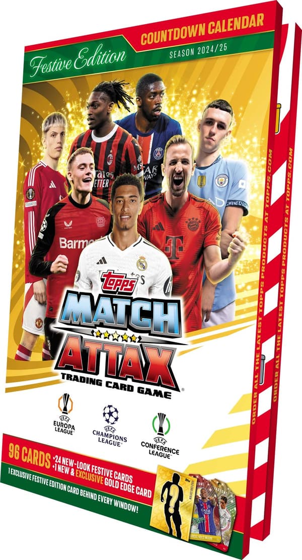 Topps Match Attax Champions League Adventskalender 2024