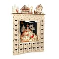 Miniatyrbild 1 av 2: Trä adventskalender "Vinterdröm"