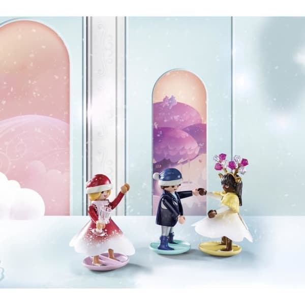 PLAYMOBIL Adventskalender - Regnbåge - Julens magi - 24 lådor att öppna