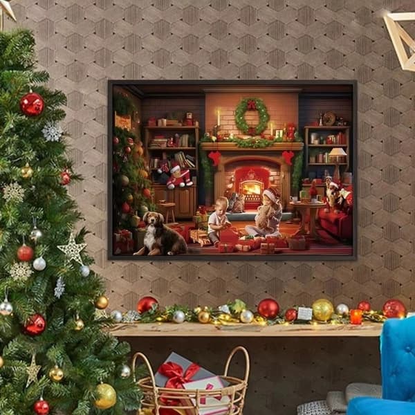 Pussel Adventskalender 2024 – Julkalender med 1008 Bitar “Hund”
