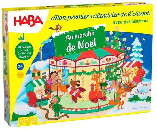 Haba - Min första adventskalender - Julmarknad