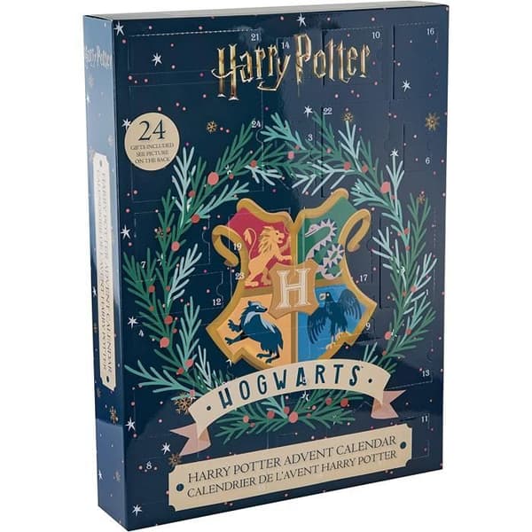 Harry Potter Adventskalender 2022 - Officiell licens-Cineeplika - 24 exklusiva gåvor - Blå - Blandat