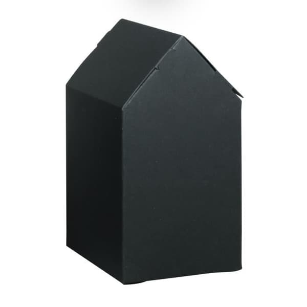 Maison vikbox, svart, 7,5x7,5x14cm, set om 6