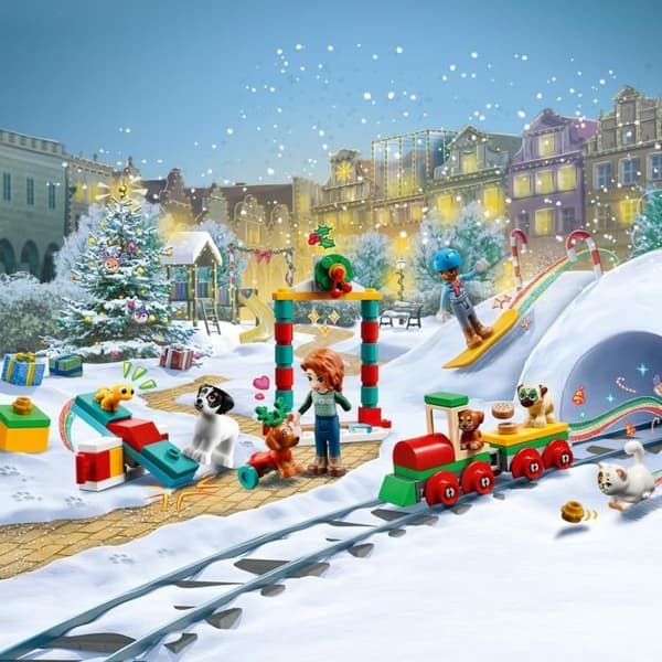 LEGO® Friends - Adventskalender 2023 - 24 presenter inklusive 8 djurfigurer - Julklapp