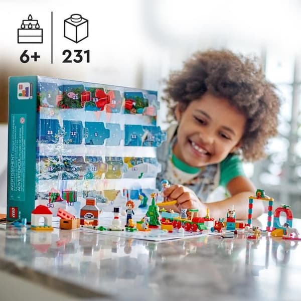 LEGO® Friends - Adventskalender 2023 - 24 presenter inklusive 8 djurfigurer - Julklapp