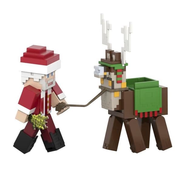 Minecraft-Adventskalender-8,25cm Figurer-17 Tillbehör HXM86