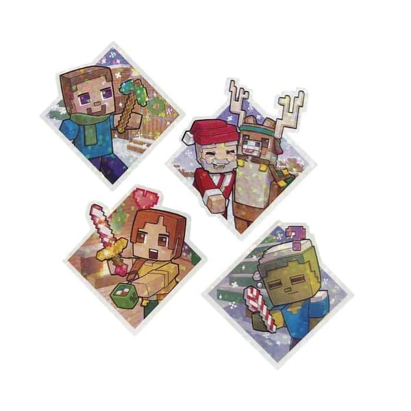 Minecraft-Adventskalender-8,25cm Figurer-17 Tillbehör HXM86