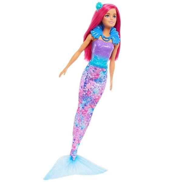 Barbie-Barbie Dreamtopia Adventskalender-docka och tillbehör HRG90