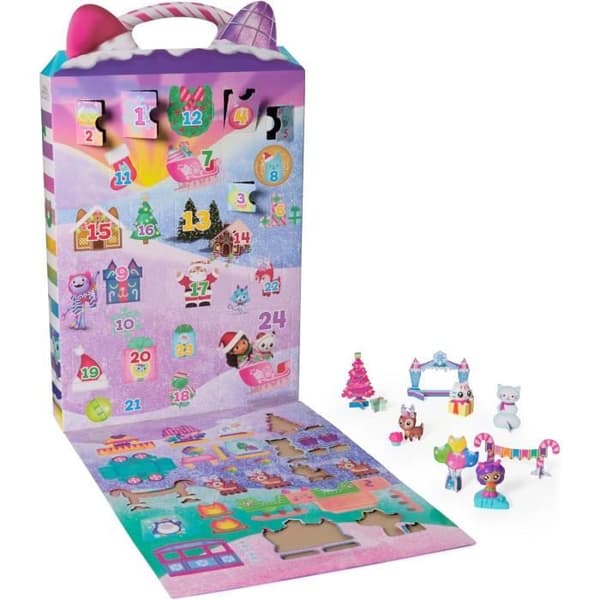 Gabby och det magiska husets adventskalender, 24 överraskningar, Spinmaster