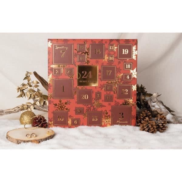 RÖD OCH GULD ADVENTSKALENDER