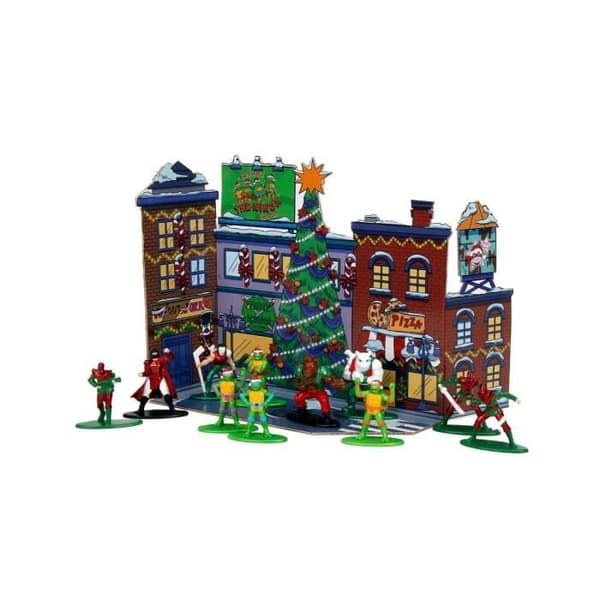 Jada Toys - Sköldpaddorna Ninja - Adventskalender med Diecast Nano Metalfigurer 2024