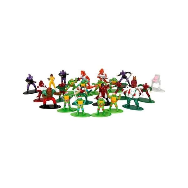 Jada Toys - Sköldpaddorna Ninja - Adventskalender med Diecast Nano Metalfigurer 2024