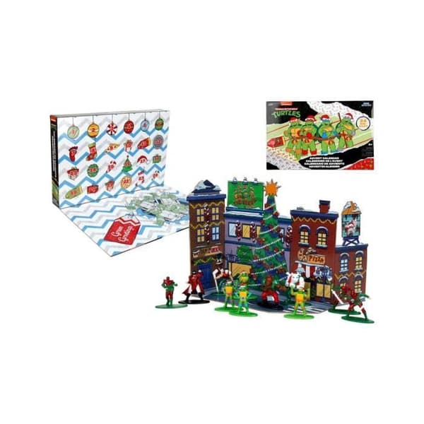 Jada Toys - Sköldpaddorna Ninja - Adventskalender med Diecast Nano Metalfigurer 2024