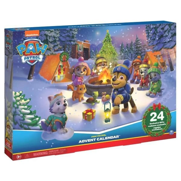 Paw Patrol adventskalender - PAW PATROL - 7 valpfigurer - 3 år och uppåt