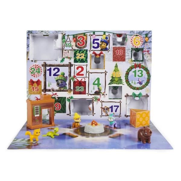 Paw Patrol adventskalender - PAW PATROL - 7 valpfigurer - 3 år och uppåt