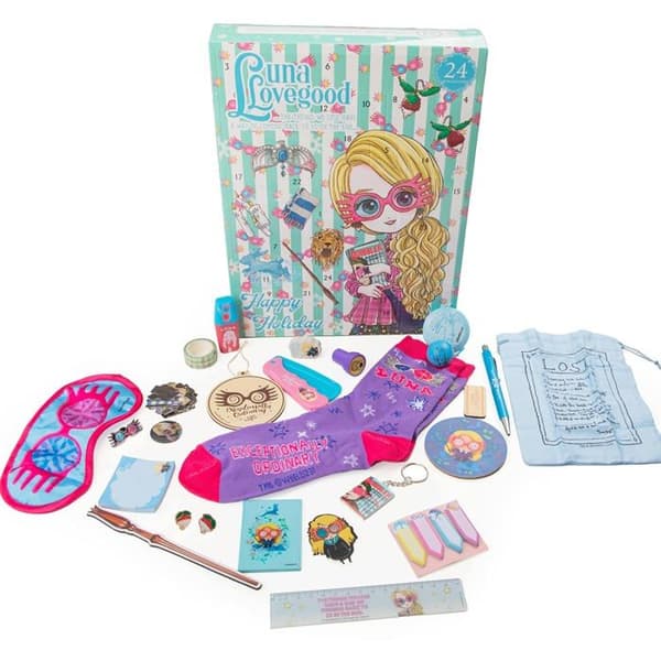 Cinerepliker Harry Potter adventskalender - Luna Lovegood adventskalender - officiell licens