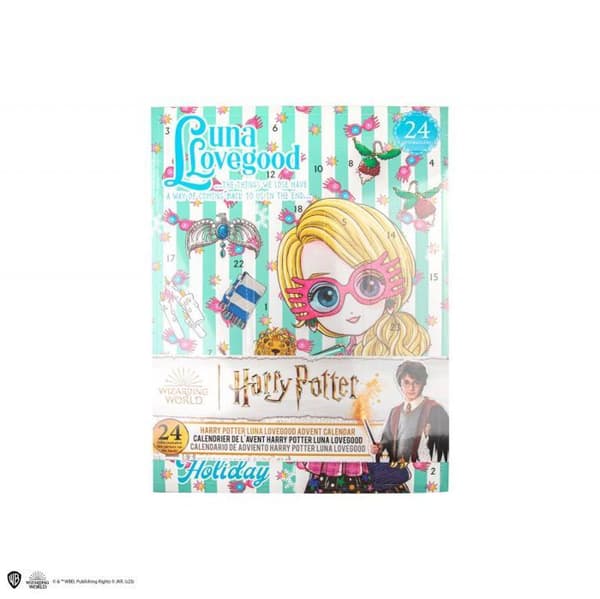 Cinerepliker Harry Potter adventskalender - Luna Lovegood adventskalender - officiell licens